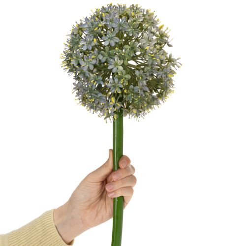 Artículo Rama artificial de Allium con flores, aspecto realista, 90 cm