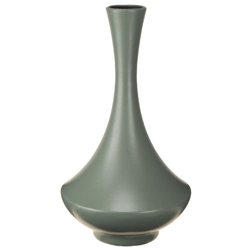 Jarrón con elegante forma curva, decoración interior moderna, 33cm