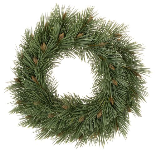 Corona artificial de ramas de pino con piñas pequeñas, 40 cm. comprar | Floristik24.es