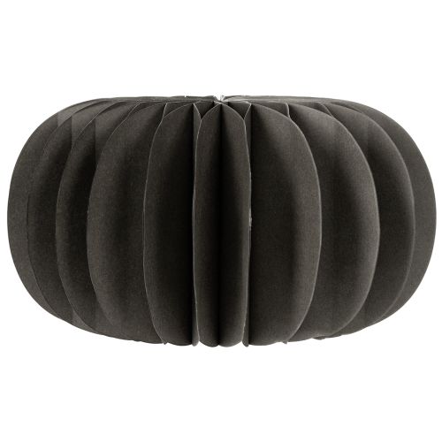 Anillo decorativo de papel con forma de calabaza y diseño de panal de abeja, 24 cm, 4 unidades | Floristik24.es