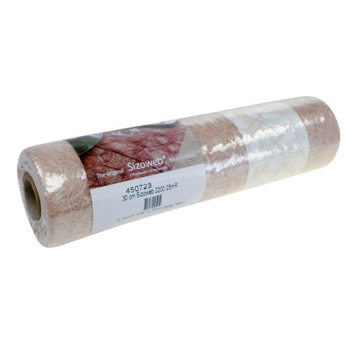 Artículo Camino de mesa polar Deco Sizoweb beige 30cm 25m