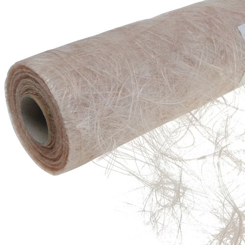 Floristik24 Camino de mesa polar Deco Sizoweb beige 30cm 25m
