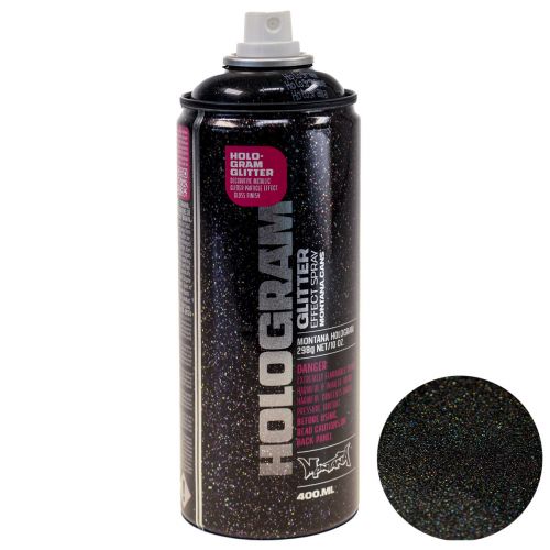 Artículo Holograma Glitter Spray Glitter spray aerosol mate seda 400ml