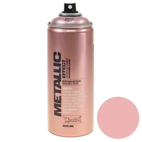 Artículo Pintura efecto spray spray pintura metalizada rosado bote 400ml