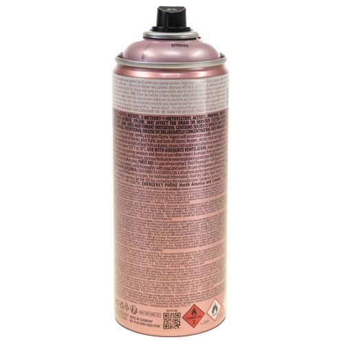 Artículo Pintura efecto spray spray pintura metalizada rosado bote 400ml