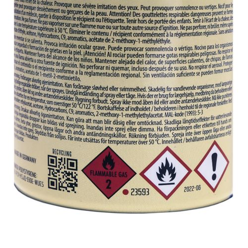 Artículo Spray Montana Vintage Efecto Filtro Spray Amarillo Satinado 400ml