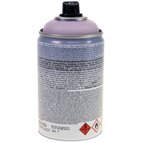 Floristik24 Pintura para cristales spray efecto spray pintura en spray rosa cristal mate 250ml