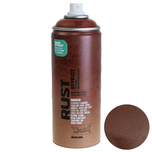 Floristik24 Rust Spray Efecto Spray Rust Spray Interior y Exterior Marrón 400ml