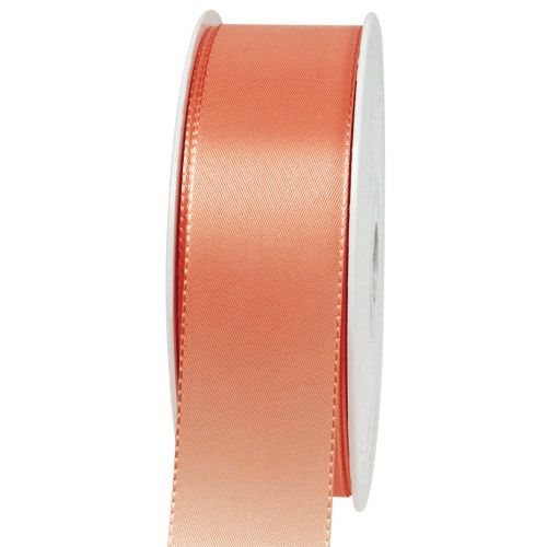 Floristik24 Cinta de regalo y decoración 40mm x 50m Albaricoque
