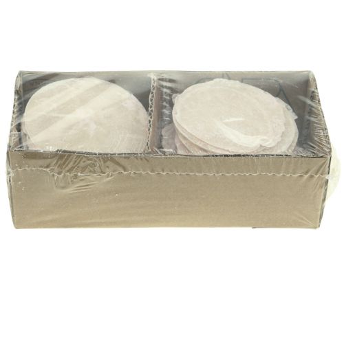 Artículo Conchas Capiz discos de nácar conchas decorativas rosa claro Ø8cm