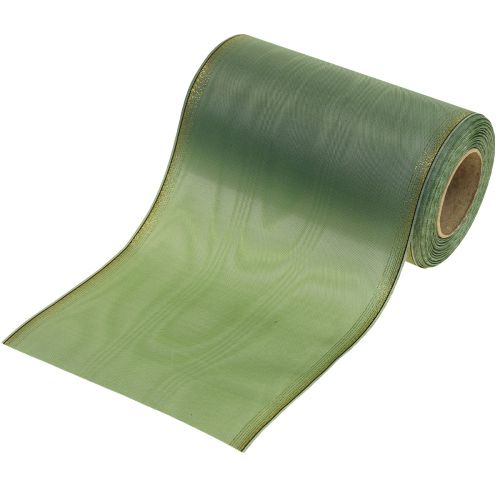 Floristik24 Corona moiré corona verde 175mm 25m verde salvia