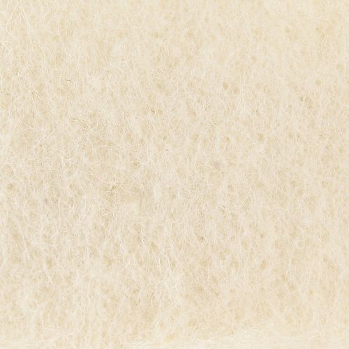 Artículo Cinta de fieltro blanca 7,5cm, 5m