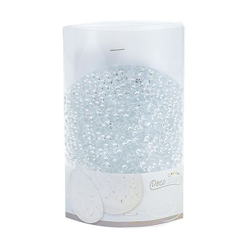 Floristik24 Diamantes acrílicos Ø4mm transparente 110g
