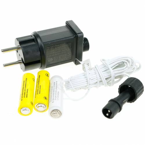 Artículo Adaptador de batería blanco 3m 4.5V 3 x AA