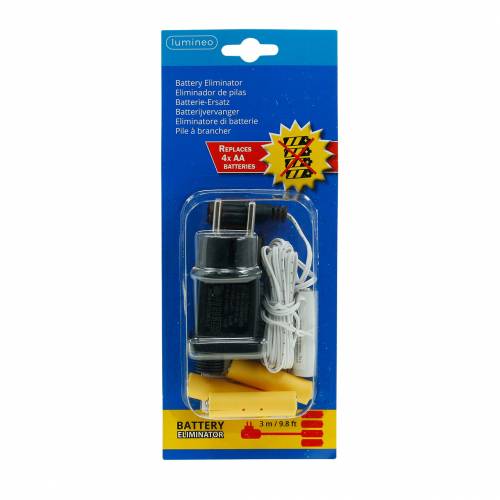 Adaptador de batería 4 × AA 6V 3m