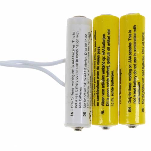 Artículo Adaptador de batería blanco 3m 4.5V 3 x AAA