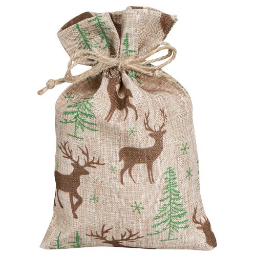 Artículo Bolsas calendario de adviento ciervo marrón 12,5×20cm 24 piezas
