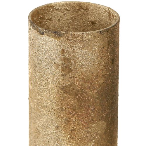 Artículo Portavelas de Adviento para velas de palo metal dorado Ø23mm 4ud