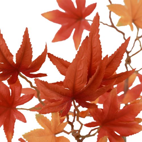 Floristik24 Arce japonés artificial, arce japonés rojo anaranjado 60cm