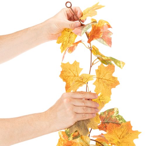 Artículo Guirnalda artificial de arce, decoración otoñal, 165 cm