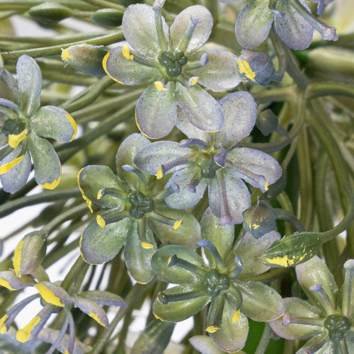 Artículo Rama artificial de Allium con flores, aspecto realista, 90 cm