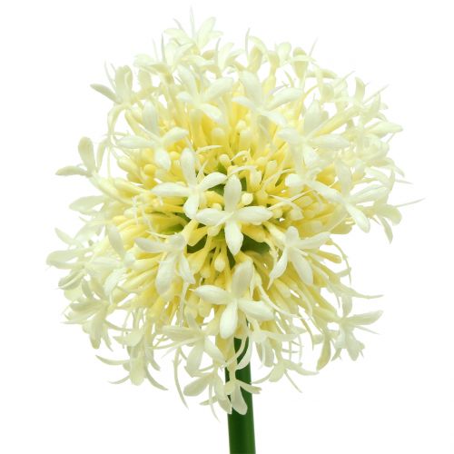 Artículo Ornamental Allium Artificial Blanco 51cm 4pcs