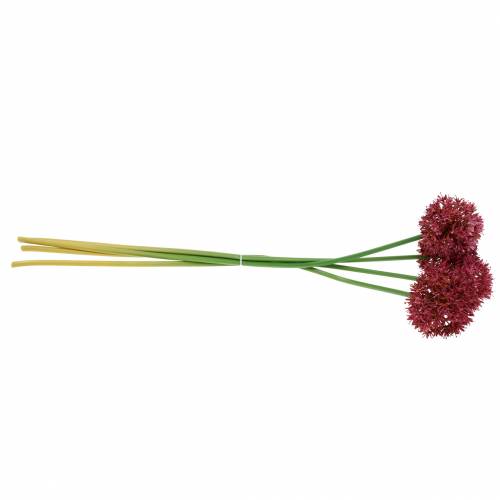 Floristik24 Allium ornamental artificial Malva Ø7cm A58cm 4piezas
