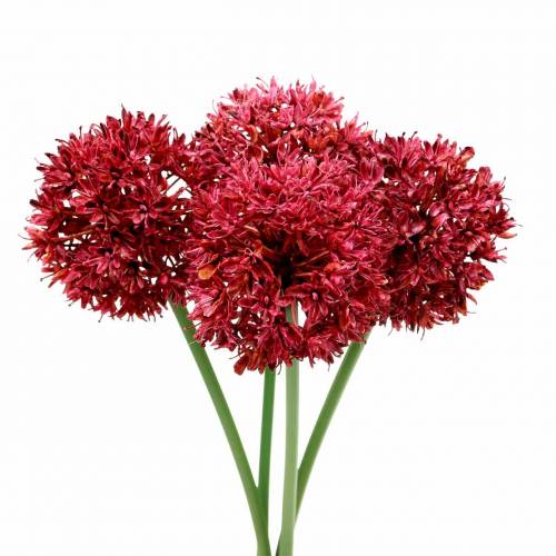 Floristik24 Allium ornamental artificial Malva Ø7cm A58cm 4piezas