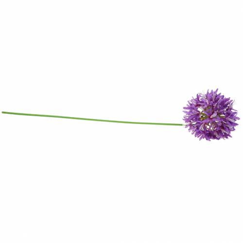 Floristik24 Allium ornamental artificial violeta Ø12cm H62cm