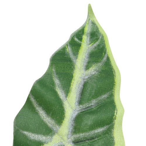 Artículo Alocasia Elefante Oreja Flecha Hoja Plantas Artificiales Verde 55cm