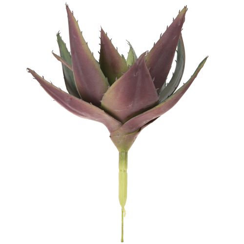 Artículo Planta Artificial Aloe Vera Suculentas Artificiales Moradas Ø18cm