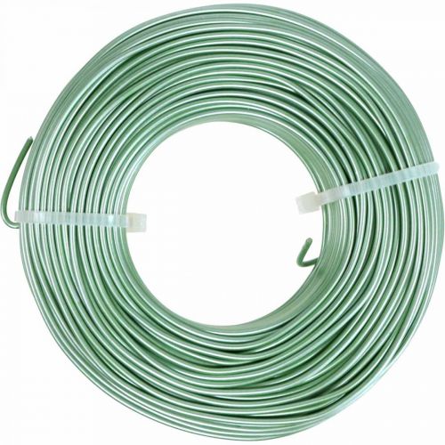 Hilo Aluminio Ø2mm Verde Mate 500g 60m