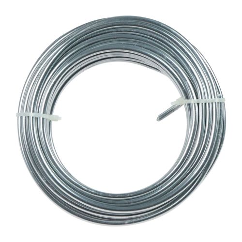 Artículo Alambre de aluminio alambre de aluminio 5mm alambre de joyería plata 500g