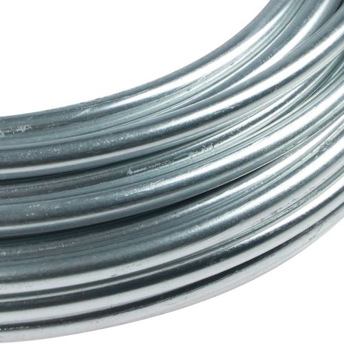 Artículo Alambre de aluminio alambre de aluminio 5mm alambre de joyería plata 500g
