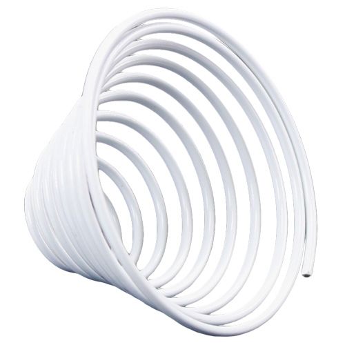 Floristik24 Tornillo de alambre de aluminio tornillo de metal blanco 2mm 120cm 2pcs