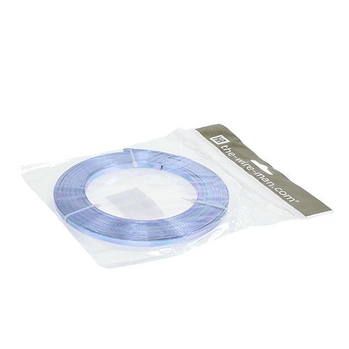 Floristik24 Alambre plano aluminio lila 5mm 10m