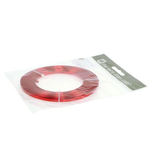 Artículo Alambre Plano Aluminio Rojo 5mm 10m