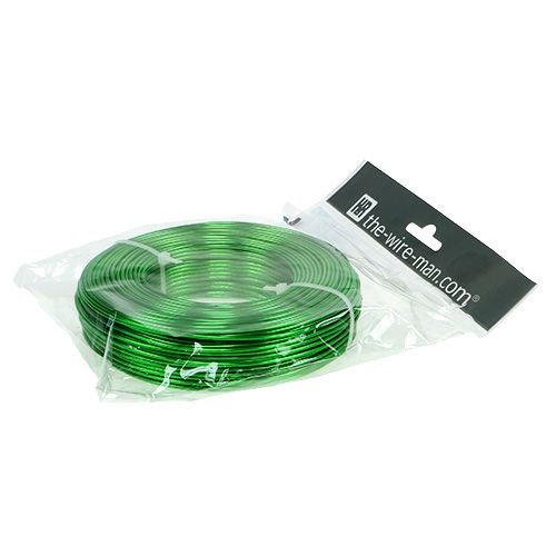 Artículo Alambre de aluminio Ø2mm 500g 60m verde manzana
