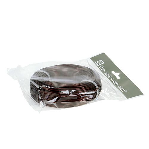Artículo Alambre de aluminio Ø2mm 500g 60m marrón