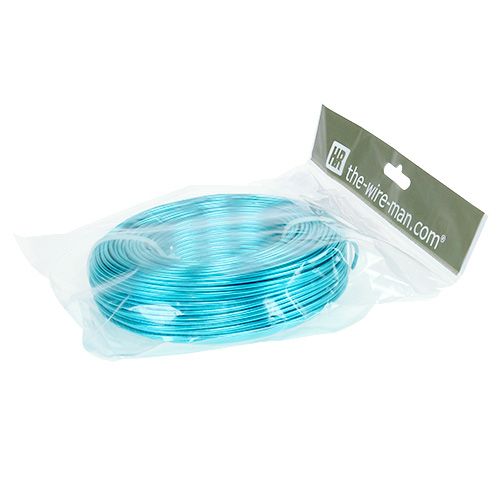 Artículo Alambre de aluminio Ø2mm 500g 60m turquesa