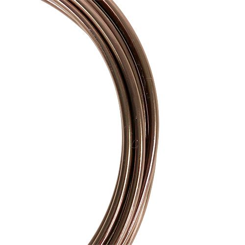Artículo Alambre de aluminio 2mm marrón 3m