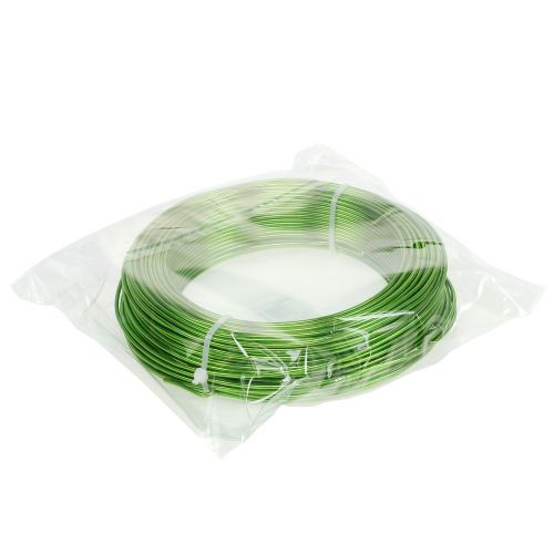 Artículo Alambre de aluminio Ø2mm verde mayo 60m 500g