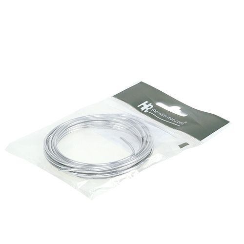 Artículo Alambre de aluminio 2mm plata 3m