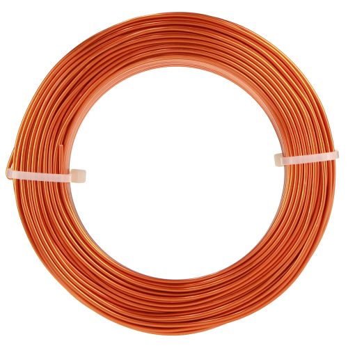 Artículo Alambre de aluminio naranja Ø2mm alambre artesanal aluminio 500g 60m