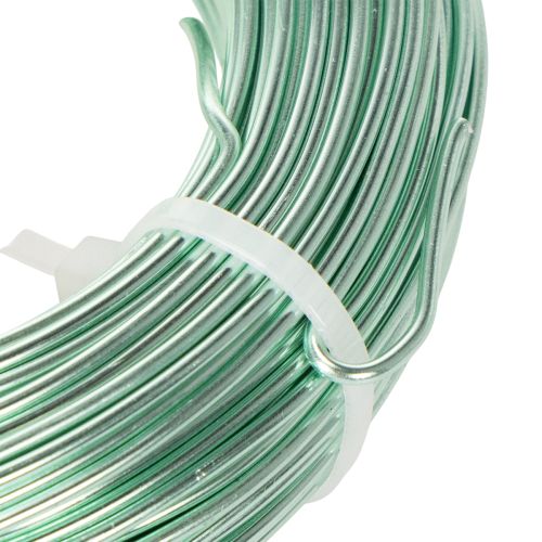 Alambre de aluminio de 2 mm, alambre decorativo para manualidades, 60 m, 500 g | Floristik24.es