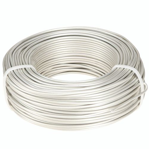 Alambre de aluminio Ø2mm alambre para bonsái color crema 500g 60m