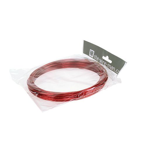 Artículo Alambre de aluminio 2mm 100g rojo