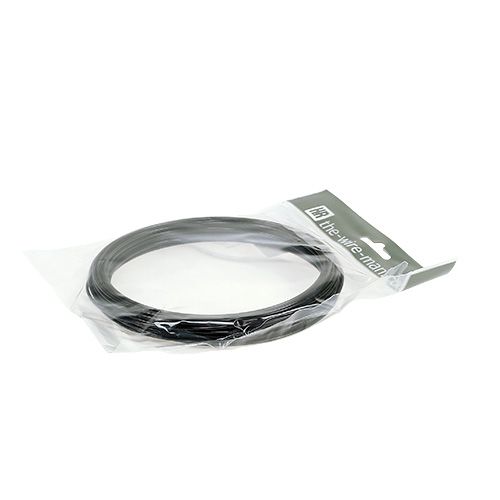 Artículo Alambre de aluminio 2mm 100g negro