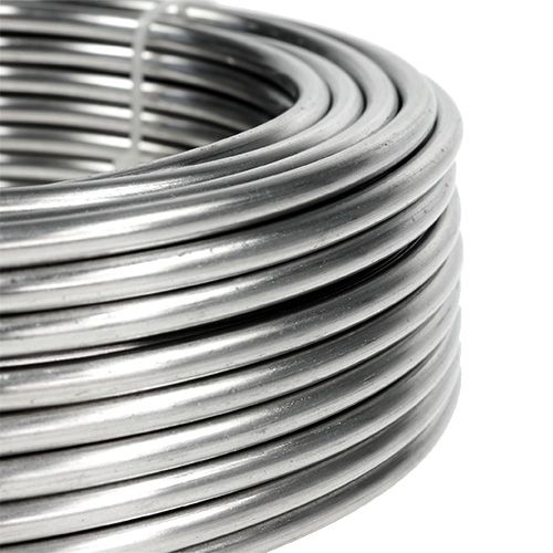 Artículo Alambre de aluminio 5mm 1kg plata