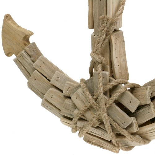 Floristik24 Ancla de madera decorativa Al 52cm